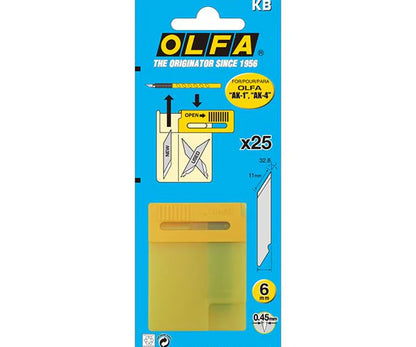 Olfa Spare blades KB for knife - 6 mm