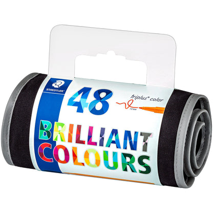 Staedtler 48 Brilliant colours triplus color-Roll-Up