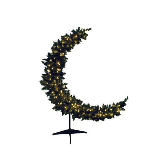 Ramadan Crescent Green With Led 150 cm