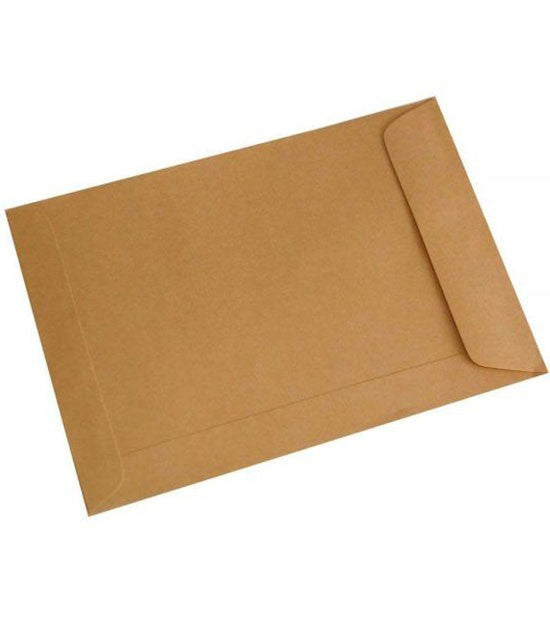 Brown Plain Paper Envelope