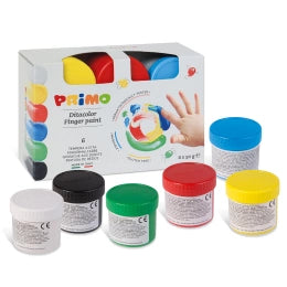 Primo Finger paint 6 colours