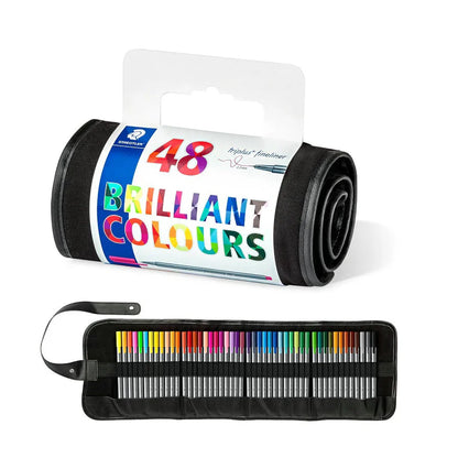 Staedtler 48 Brilliant colours triplus color-Roll-Up