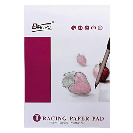 Bianyo Tracing Paper Pad A4 -50 Sheets