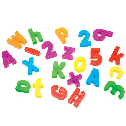 Magnetic Letter And Number English Alphabet