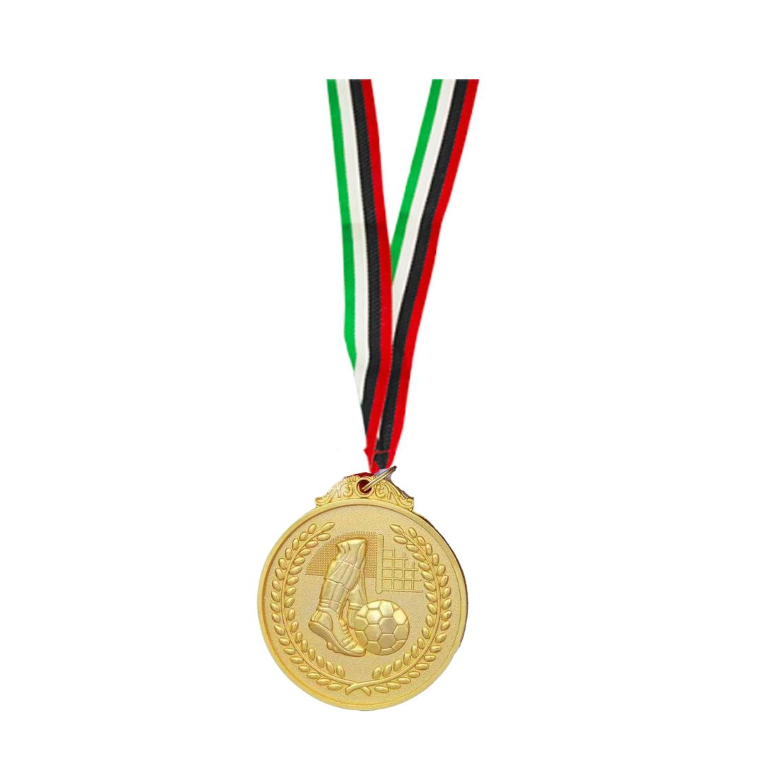 3D Embossed Designed Football Medal