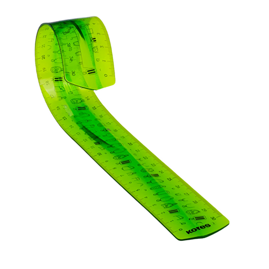 Ouji Elastic Ruler -30 Cm