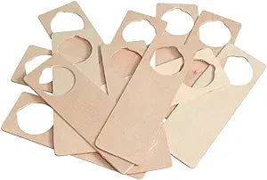 Wooden Door Knob Hangers-set of 6