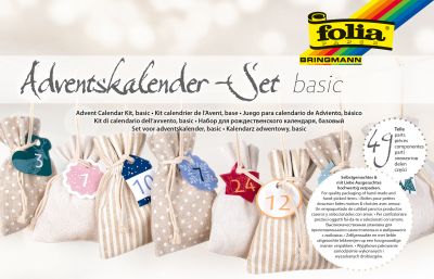 FOLIA Advent Calendar Set 10x13cm