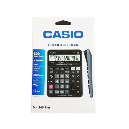 Casio Check & Recheck Calculator #DJ-120D PLUS