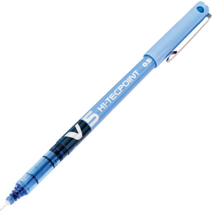 Pilot V5 Hi-Tecpoint Pen 0.5mm -Blue