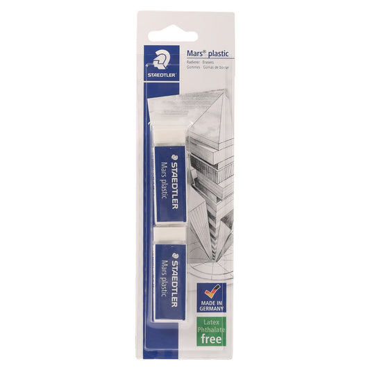 Staedtler Mars Plastic Erasers #526-50BK2DA