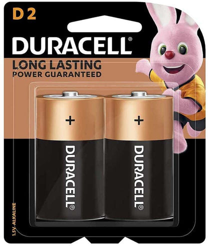 Durable Batteries D2 /1.5 V-set of 2