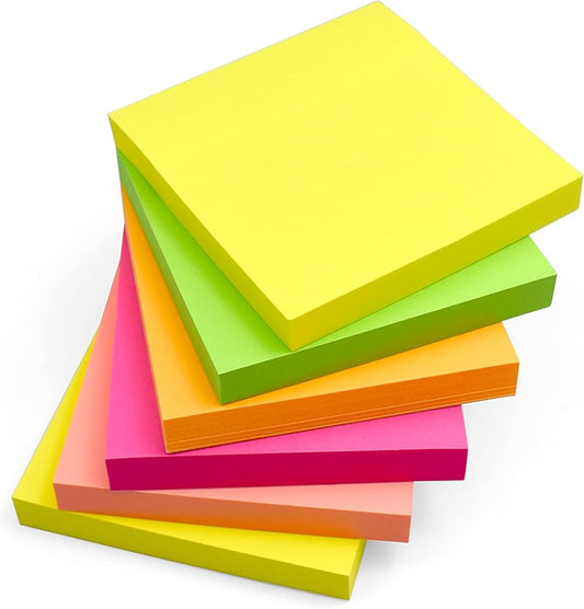 Foska Self-Stick Sticky Notes -color