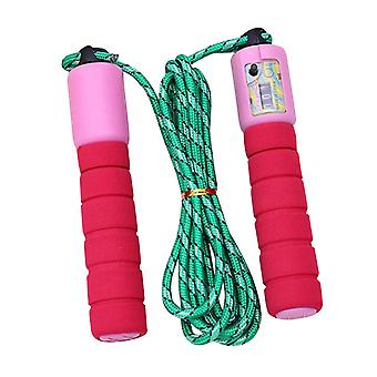 Jump rope with automatic counter