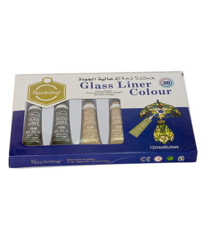 Keep smilling glasss liner colour 3D- 6*12 ml