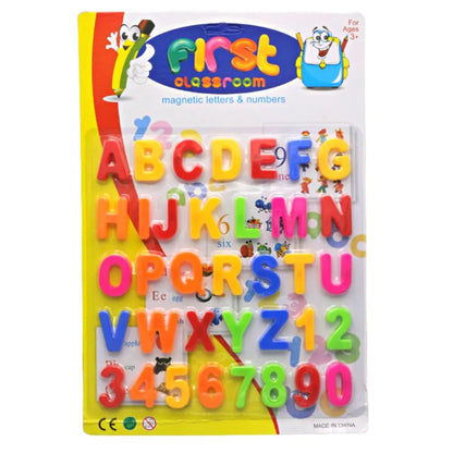 Magnetic Letter And Number English Alphabet