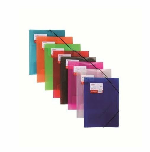 Tranbo Document Pocket Assorted A4