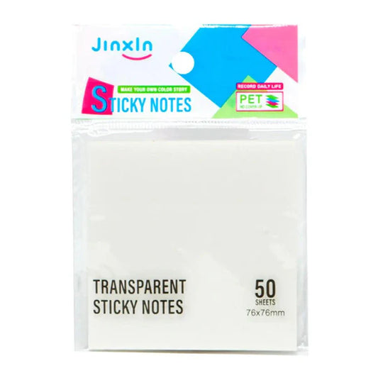 Transparent Sticky Notes 3x3 Inch