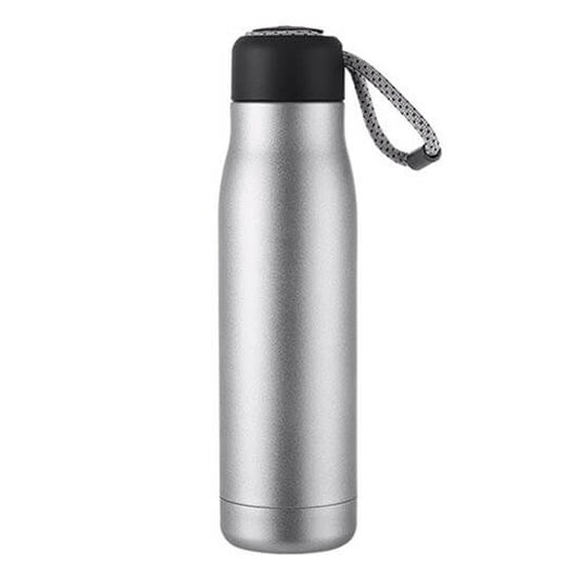 Stainless Steel Water Bottle 500 ml-silver