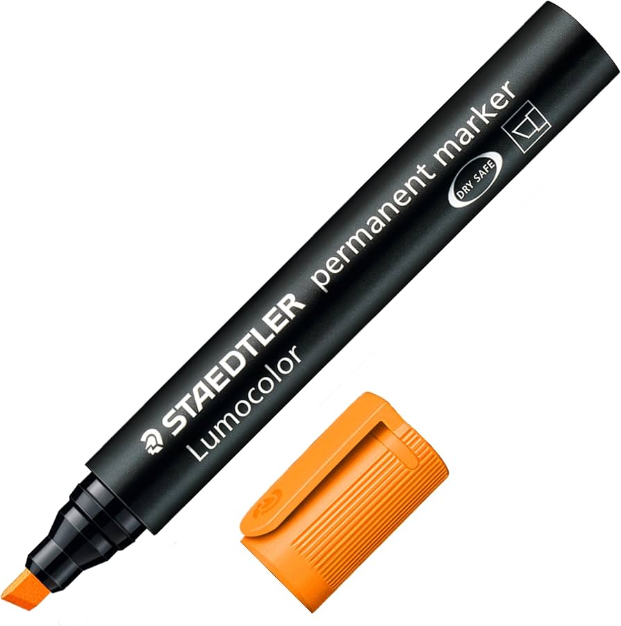 Staedtler Lumocolor Permanent Marker-Orange