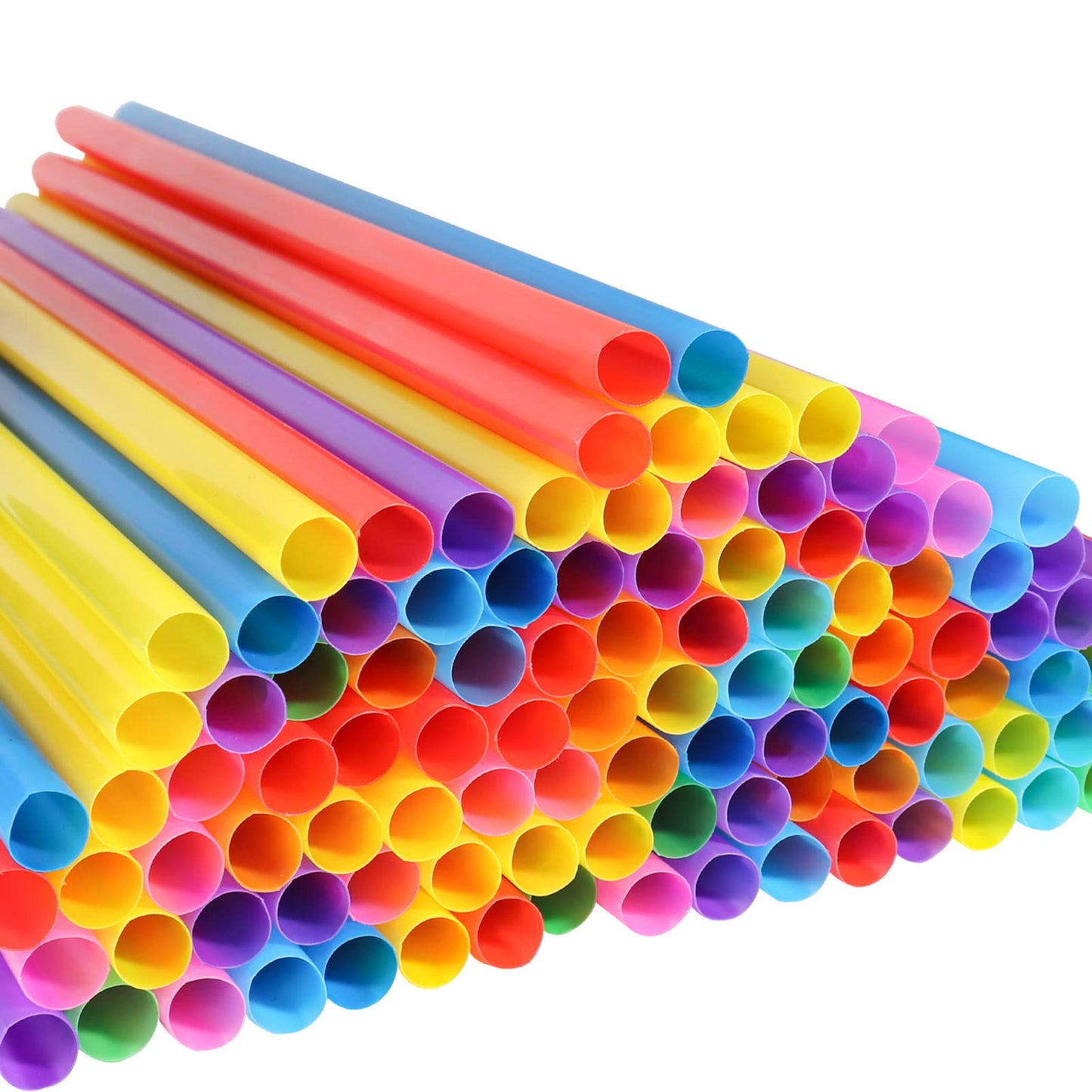 Color Disposable Jumbo Straws