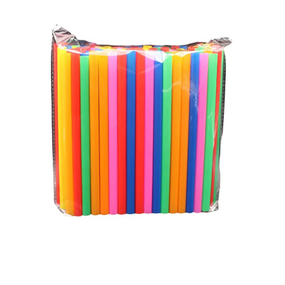 Color Disposable Jumbo Straws