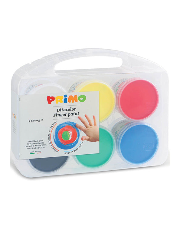 Primo Finger paint 6 colours