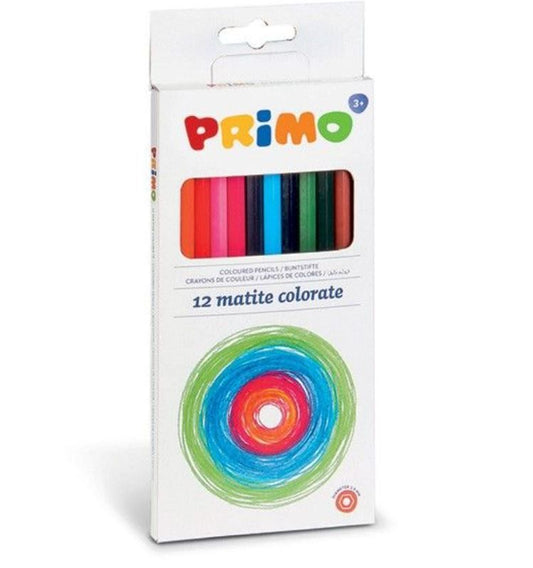 Primo Coloured pencils 12 hexagonal