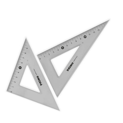 Primo Sit Set Square 45°/16 cm and 60°/16 cm