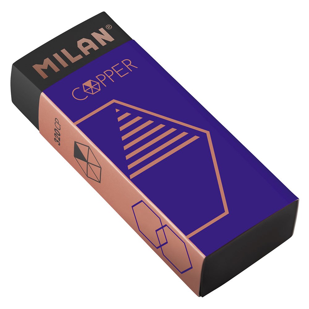 Milan Black Copper Erasers -Large