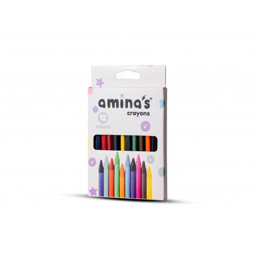 Amina's crayons 12 colors