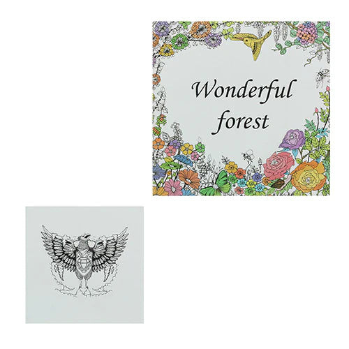 Wonderful Forest Coloring Book