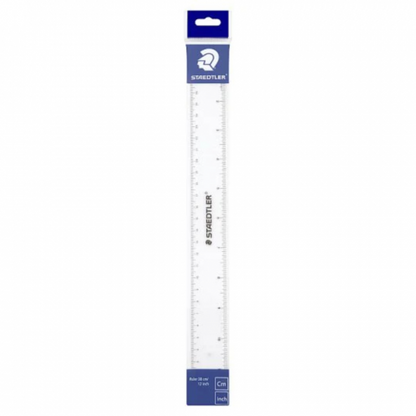 Staedtler Plastic Ruler 30cm