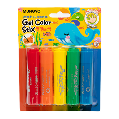 Mungyo Gel Color Stix 5 colors