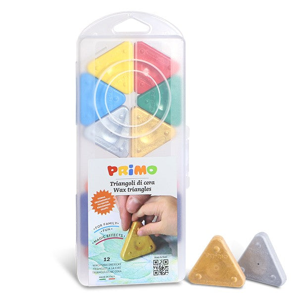 Primo Wax triangles 12 colours