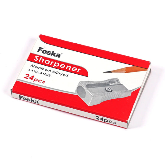 Foska Aluminum Alloyed Sharpener-pack of 24