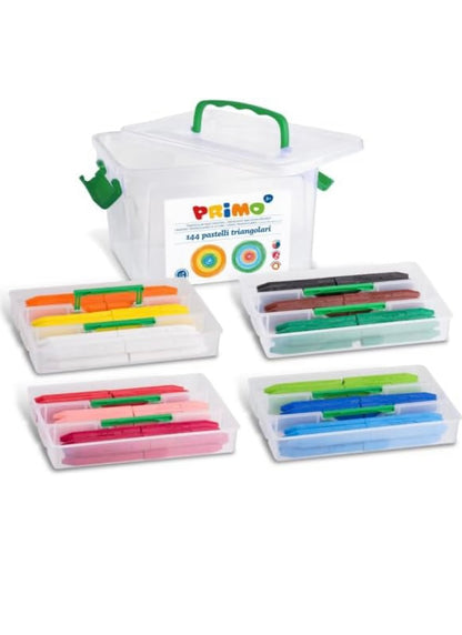 Primo Wax crayons jumbo 144 colours