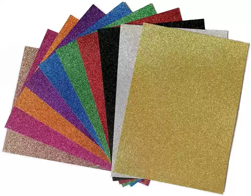 Glitter Self Adhesive Eva Foam sheets