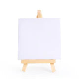 Mini Easel with Canvas 10*10 cm