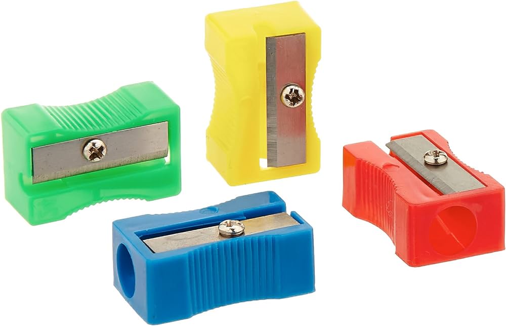 Plastic Colored Sharpener