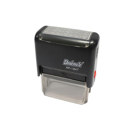 Self-inking Privacy Stamp- Deskmate-RP-1847-Black