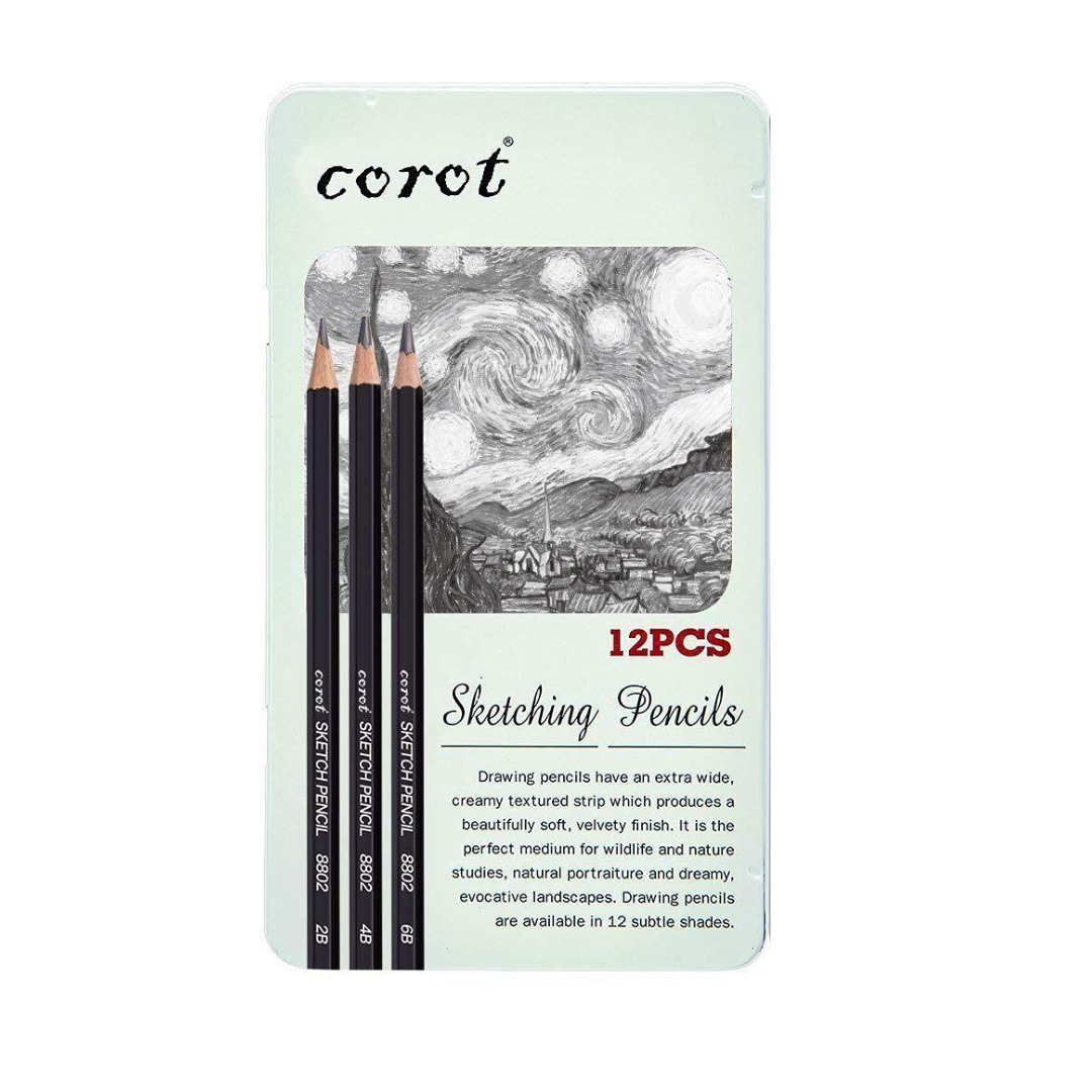 Corot Sketching Pencils 12PCS