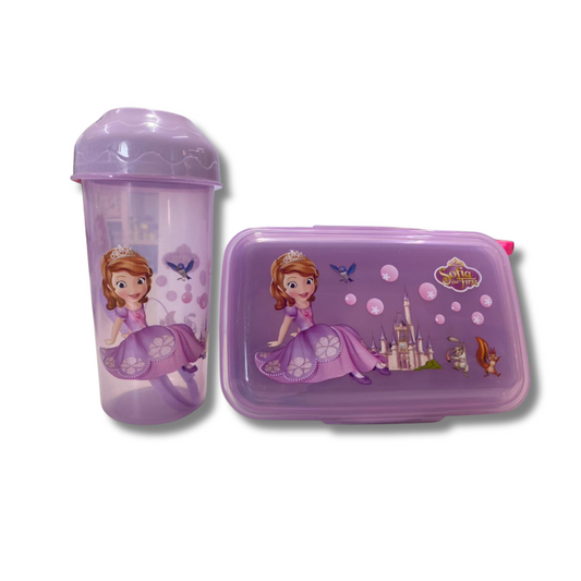 Lunch Box Set With Water Bottle 250 ml