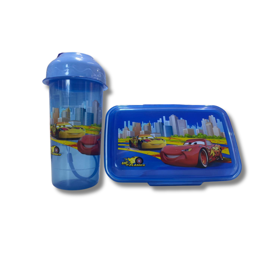 Lunch Box Set With Water Bottle 250 ml