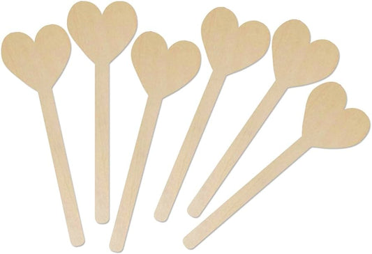 Mite Wooden Stick Heart