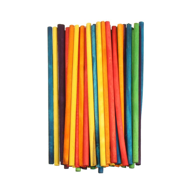 Mite Colorful Wood Craft Sticks