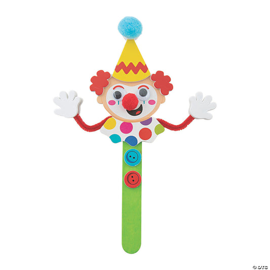 Mite Wooden Stick Clown