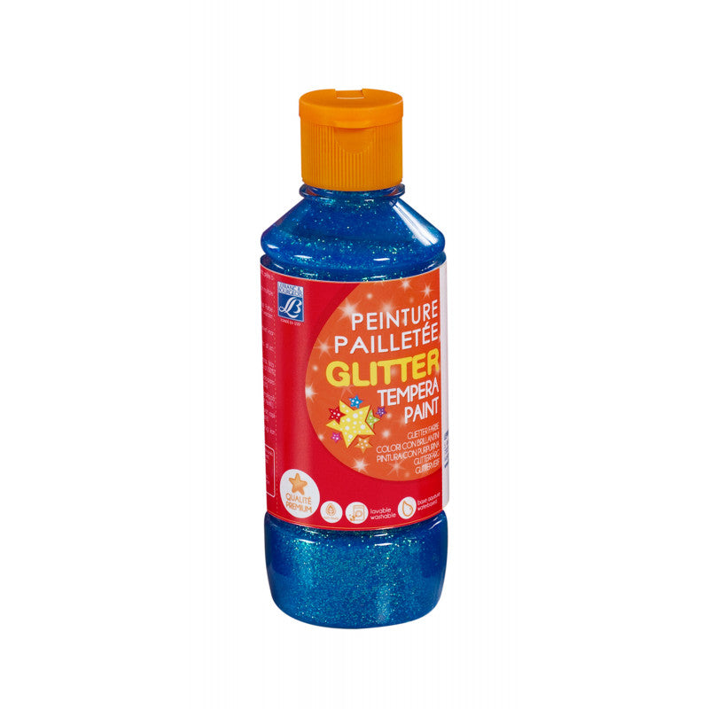 Bottle of Glitter Gouache Paint - 250 ml