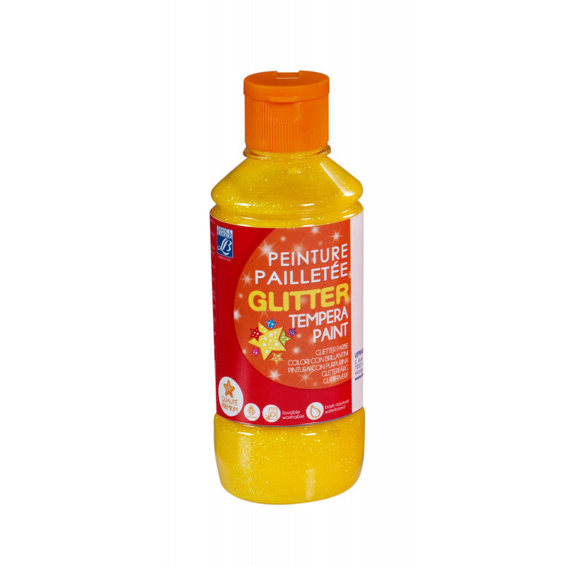 Bottle of Glitter Gouache Paint - 250 ml