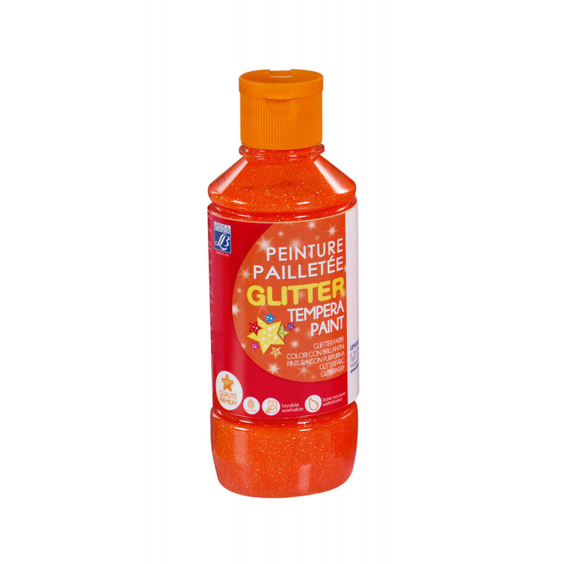 Bottle of Glitter Gouache Paint - 250 ml